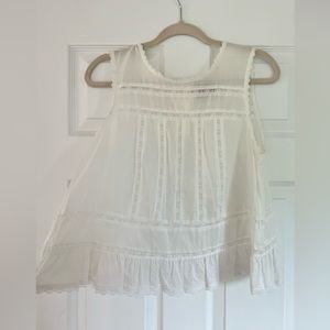 Free People Open Back Top